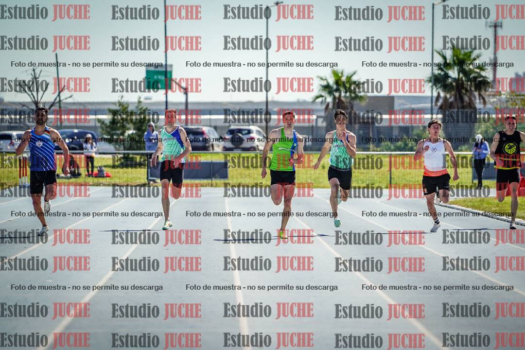 Fotos de los 200 m llanos de varones