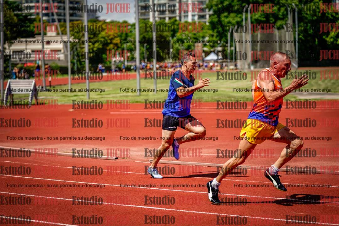 Fotos de los 200 m llanos de varones