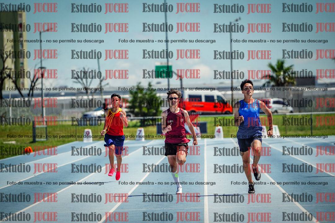 Fotos de los 200 m llanos de varones