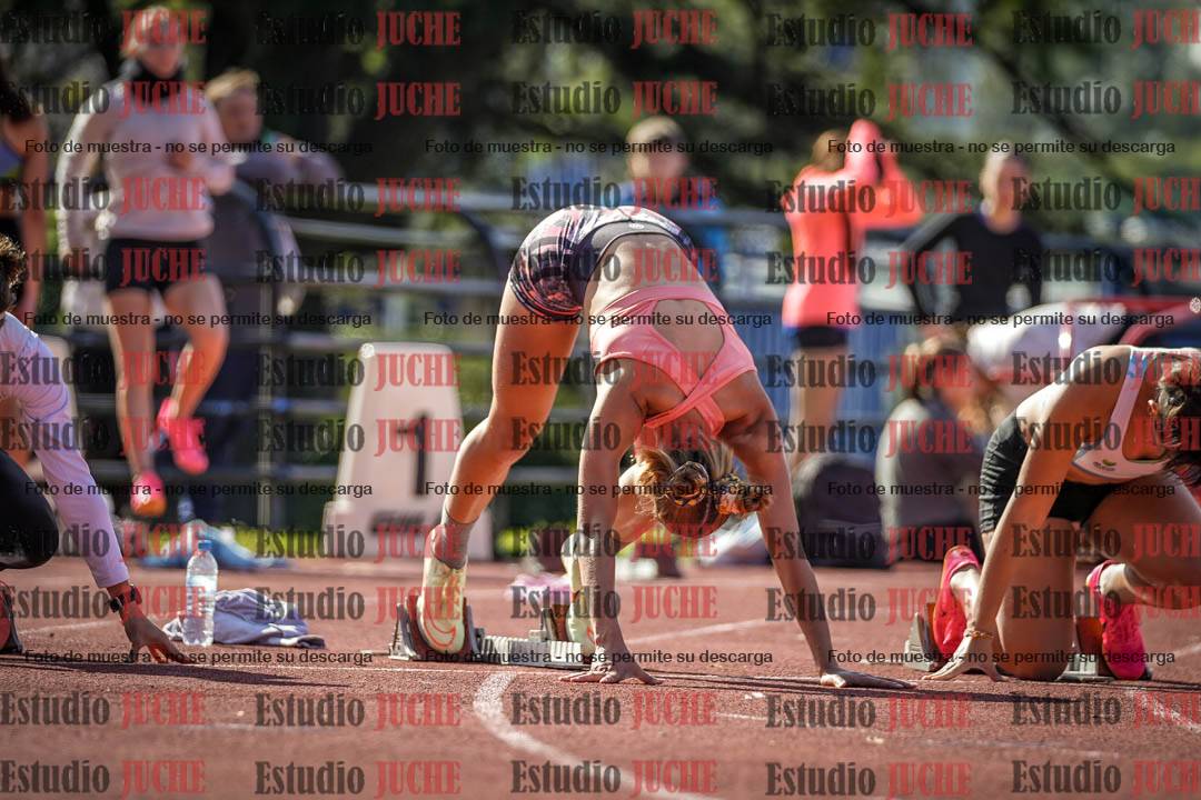 Fotos de los 100 m llanos de mujeres