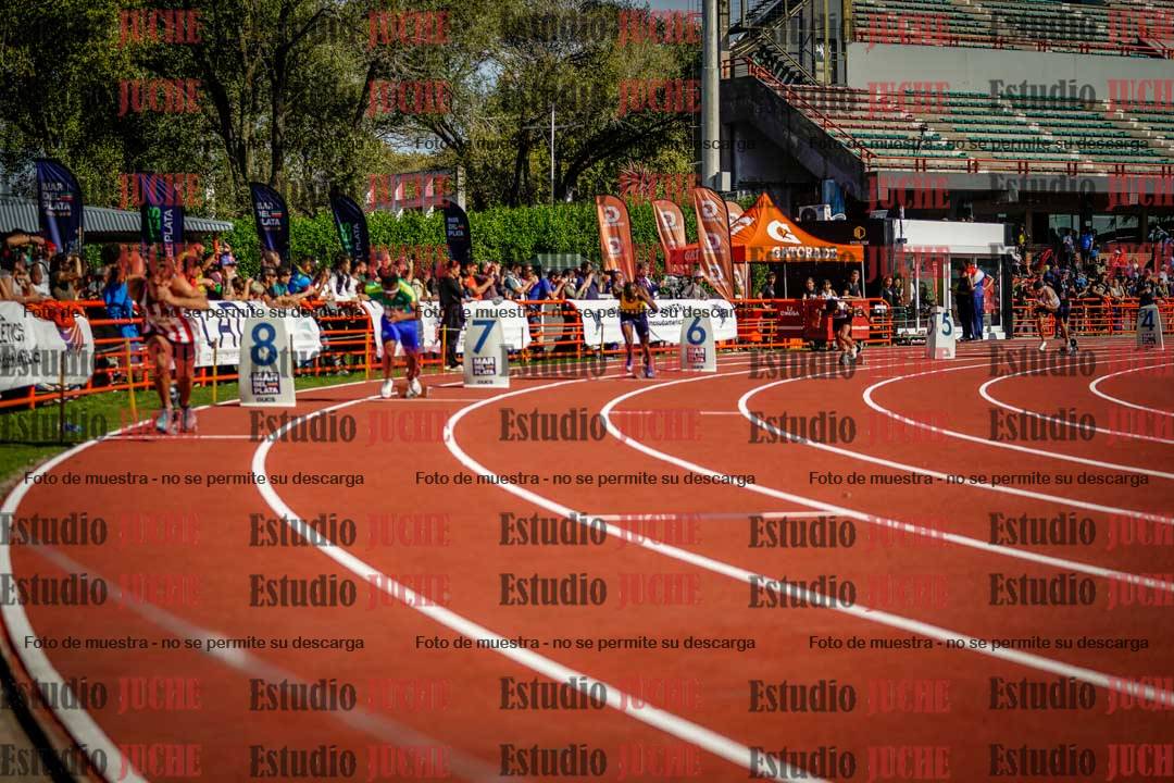 Fotos de los 400 m llanos de varones