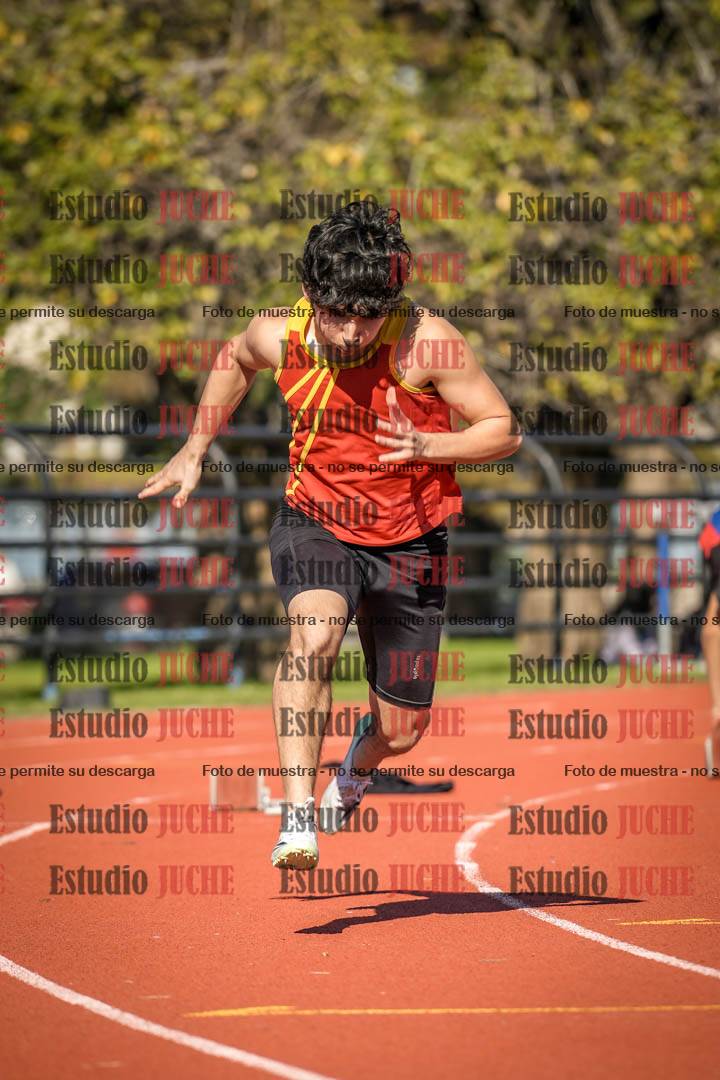 Fotos de los 200 m llanos de varones