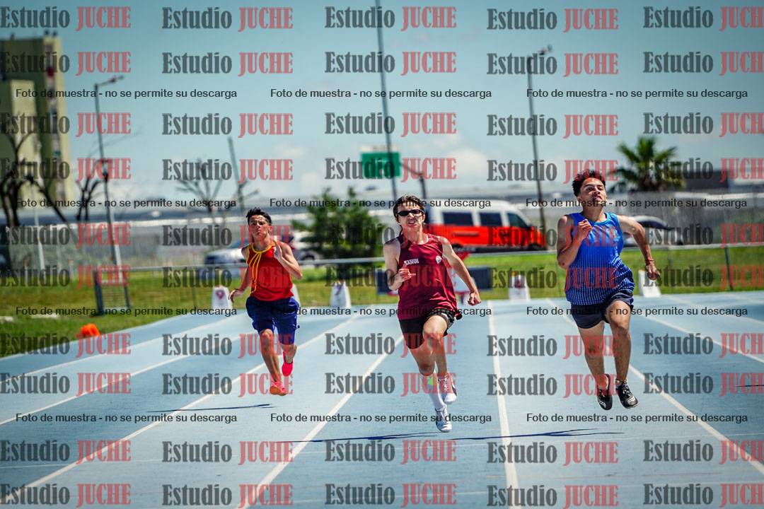 Fotos de los 200 m llanos de varones