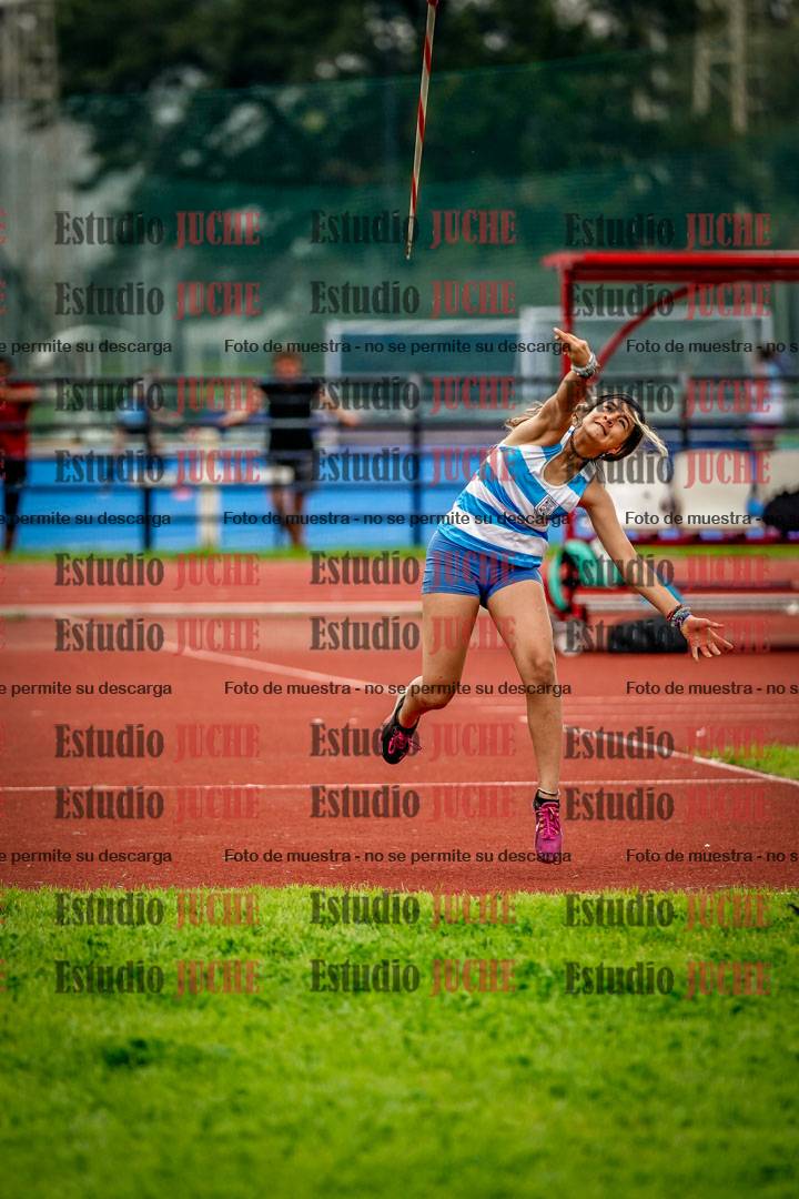 Fotos del lanzamiento de jabalina de mujeres - hexatlón 5