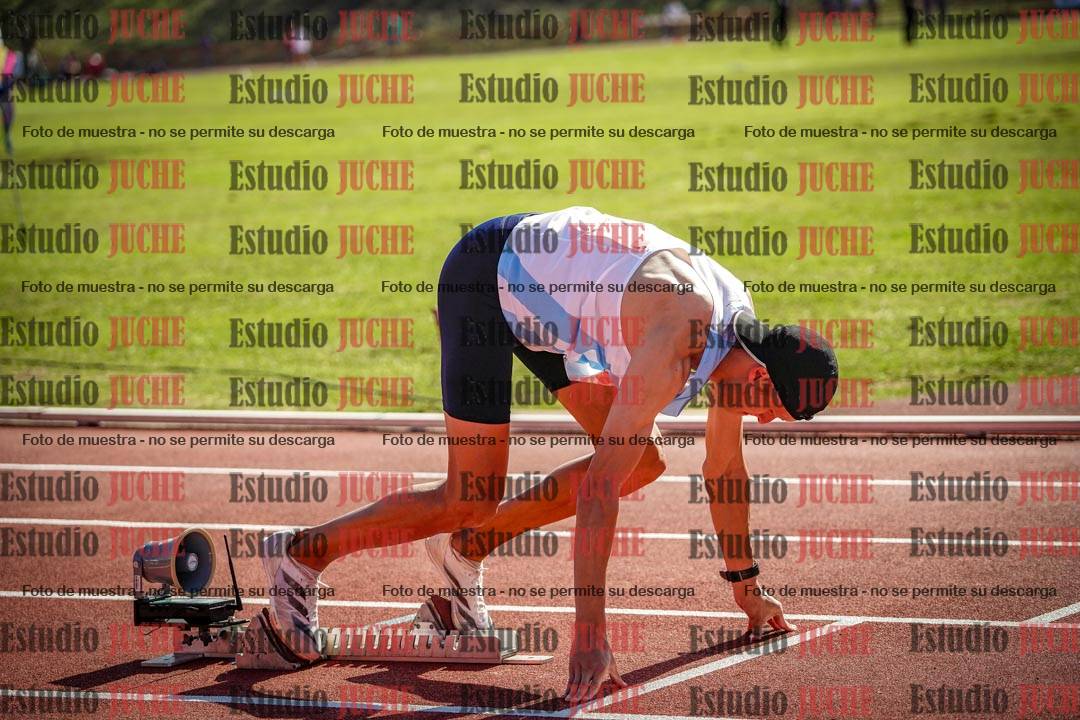 Fotos de los 400 m llanos de varones