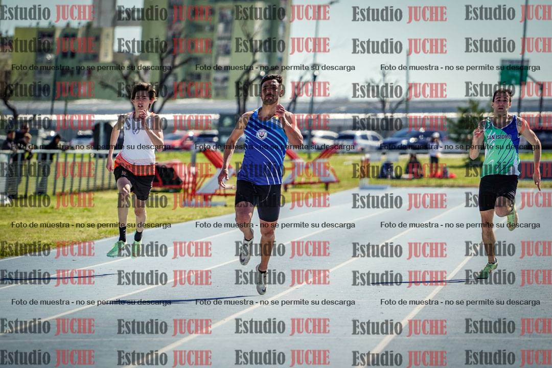 Fotos de los 200 m llanos de varones
