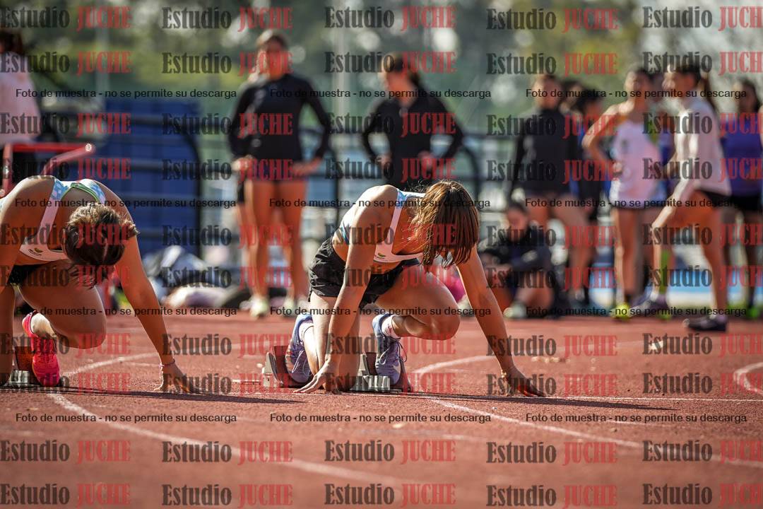 Fotos de los 100 m llanos de mujeres