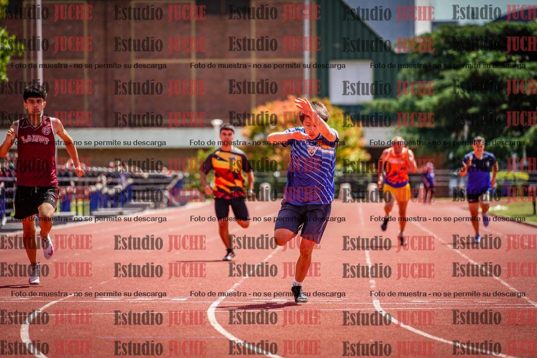 Fotos de los 200 m llanos de varones