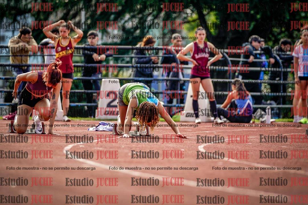 Fotos de los 100 m llanos de mujeres