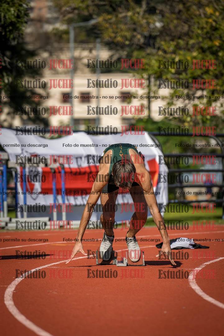 Fotos de los 200 m llanos de varones