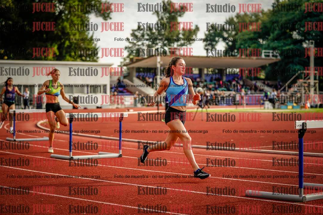 Fotos de los 400 m con vallas de mujeres