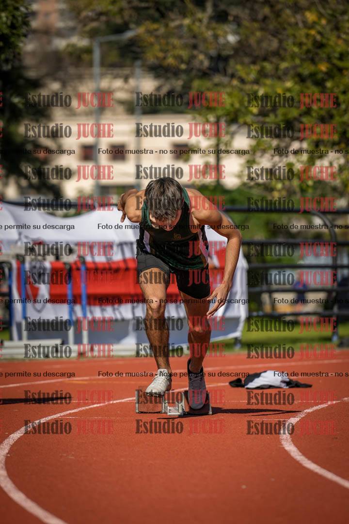 Fotos de los 200 m llanos de varones