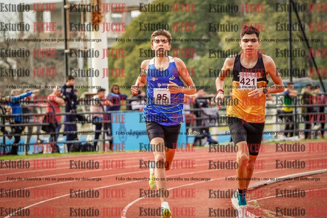 Fotos de los 1500 m de varones