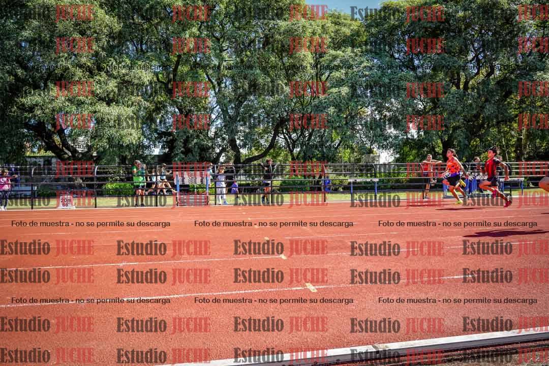 Fotos de los 100 m llanos de varones