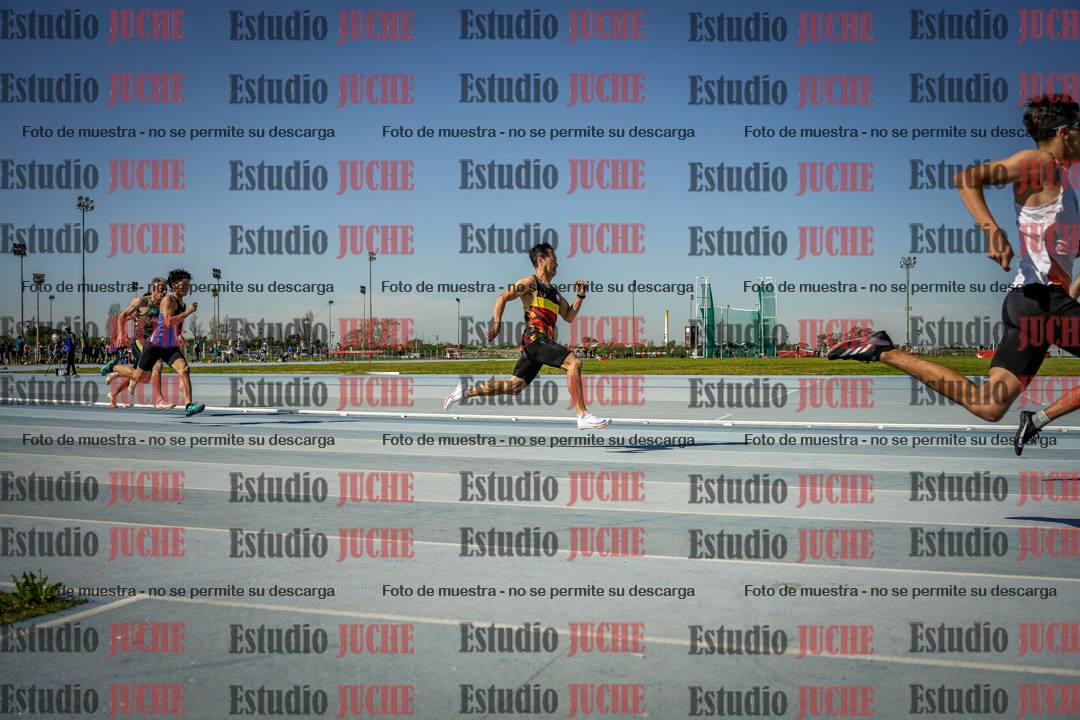 Fotos de los 200 m de varones