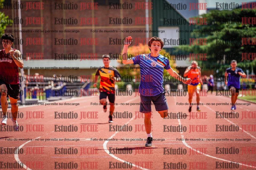 Fotos de los 200 m llanos de varones
