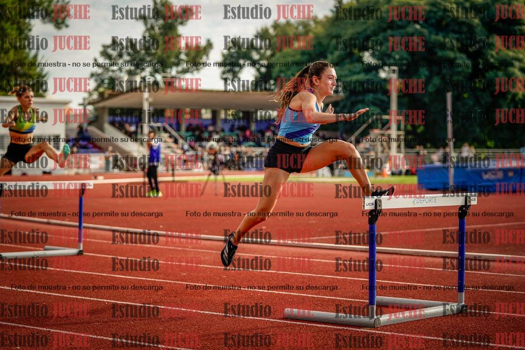Fotos de los 400 m con vallas de mujeres