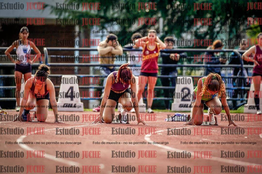 Fotos de los 100 m llanos de mujeres