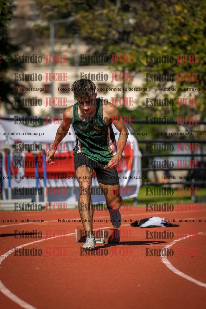 Fotos de los 200 m llanos de varones