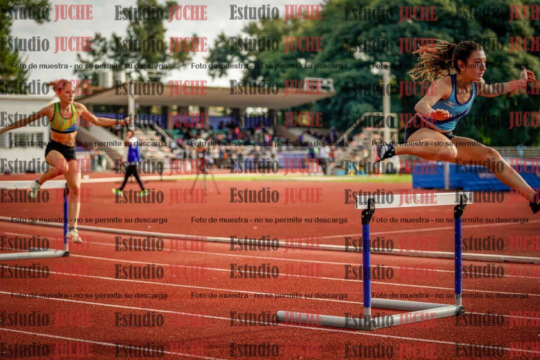 Fotos de los 400 m con vallas de mujeres