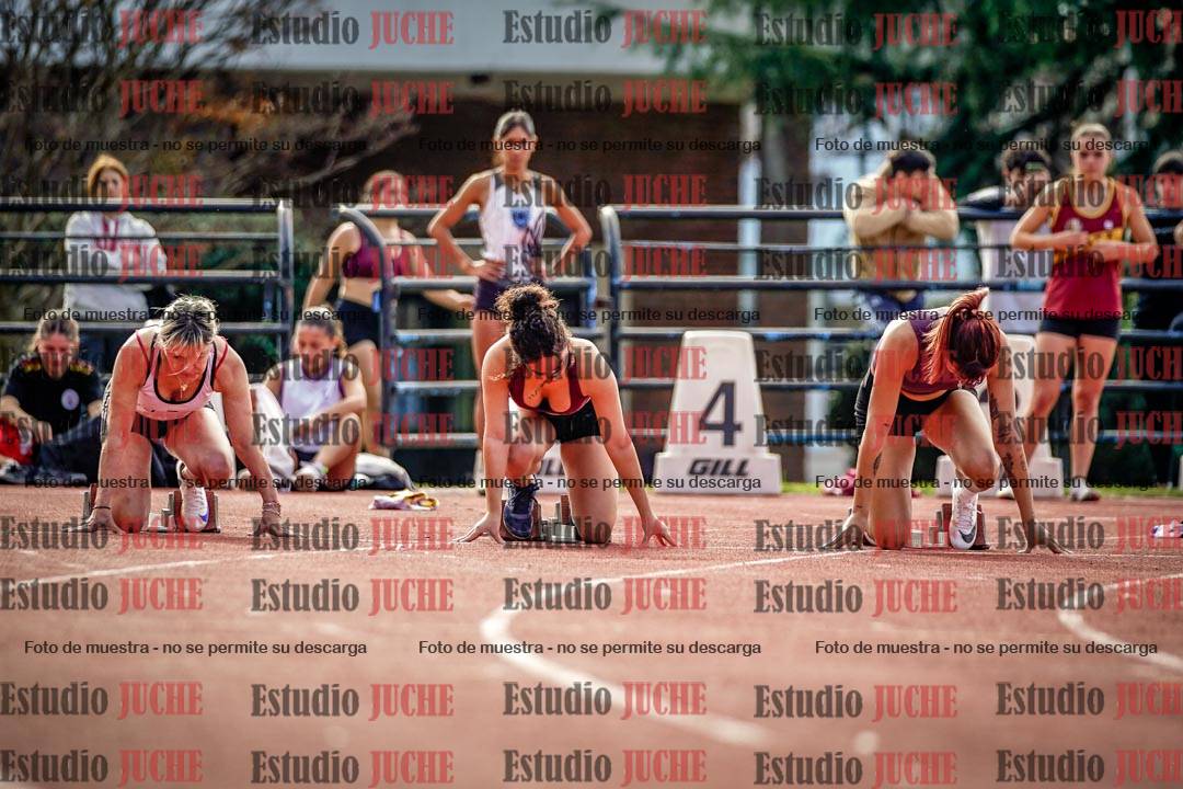 Fotos de los 100 m llanos de mujeres
