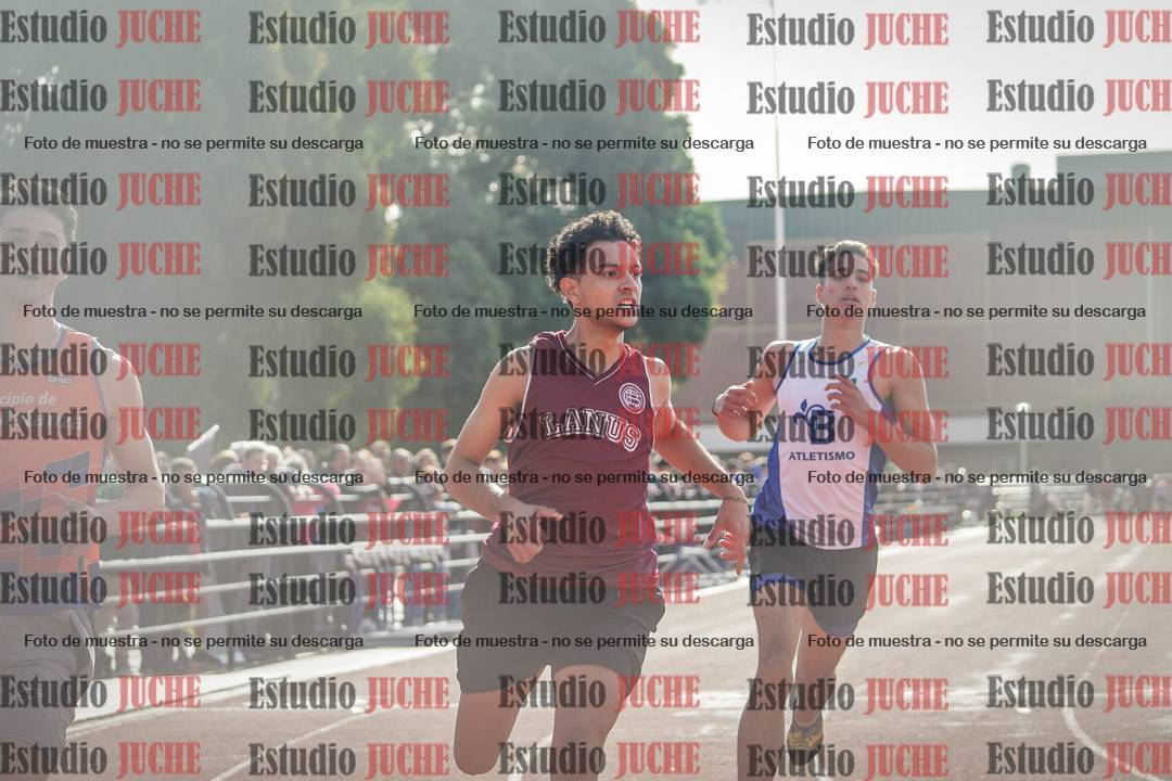 Fotos de los 100 m llanos de varones
