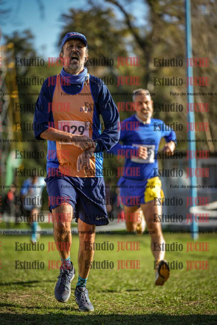 Fotos de la llegada del cross de 4000 m - varones