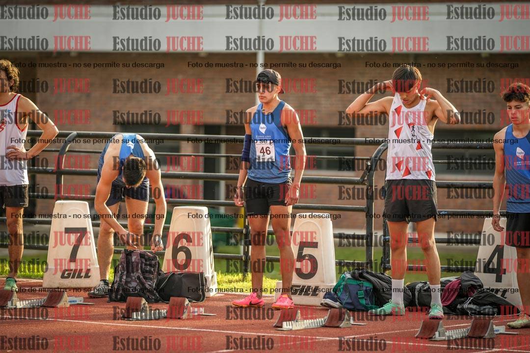 Fotos de los 110 m con vallas de varones - decatlón 6