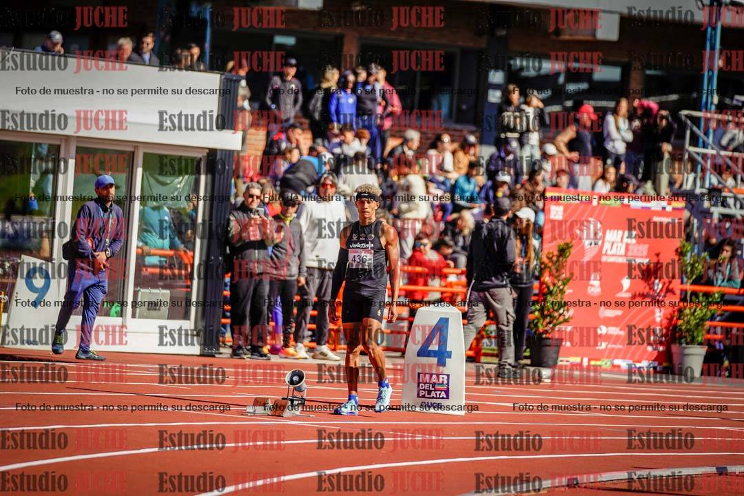 Fotos de los 400 m llanos de varones - FINAL