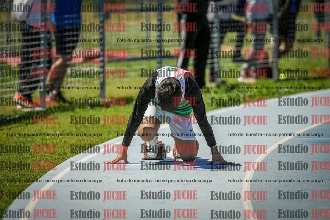 Fotos de los 200 m llanos de varones