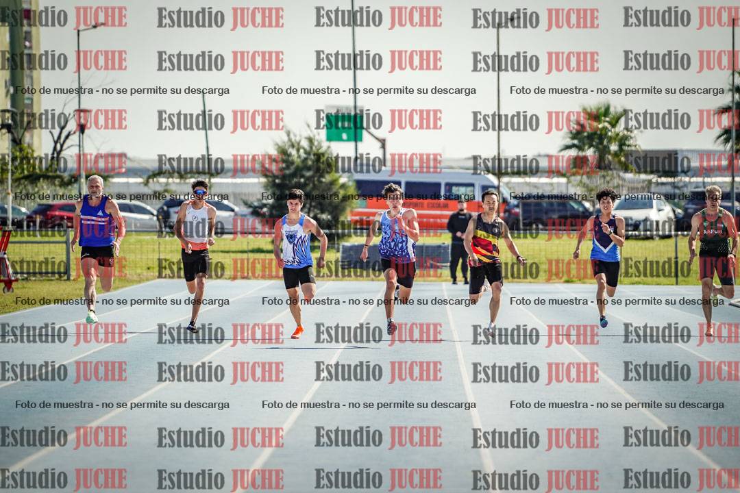 Fotos de los 200 m de varones