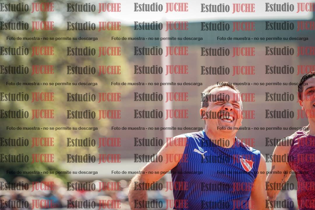 Fotos de los 100 m llanos de varones