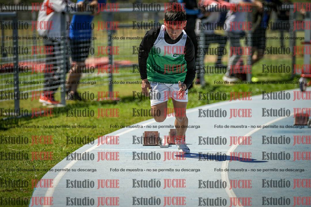 Fotos de los 200 m llanos de varones