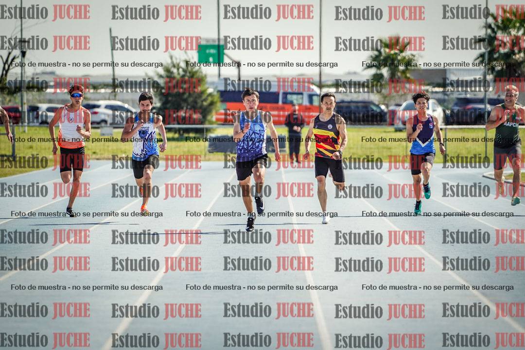 Fotos de los 200 m de varones