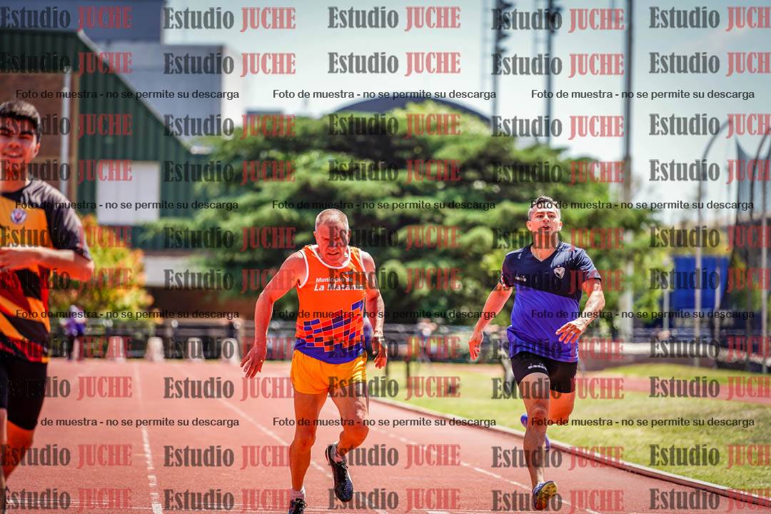 Fotos de los 200 m llanos de varones