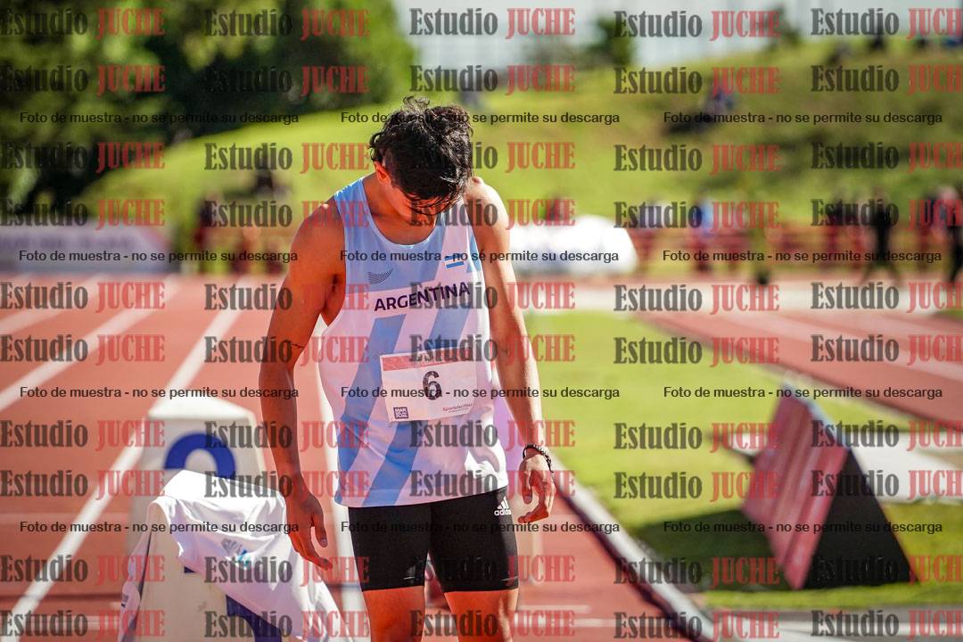 Fotos de los 400 m llanos de varones - FINAL