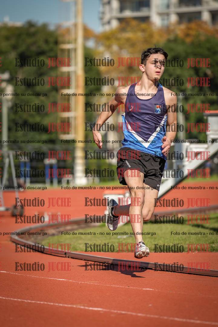 Fotos de los 200 m llanos de varones