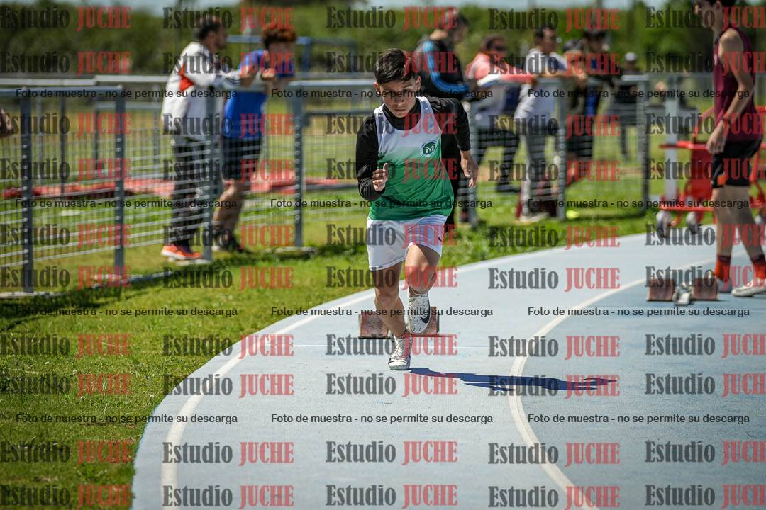 Fotos de los 200 m llanos de varones