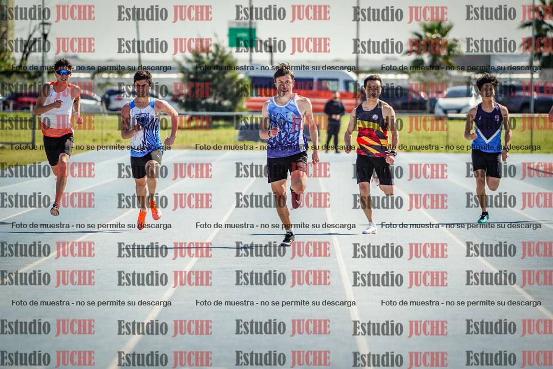 Fotos de los 200 m de varones