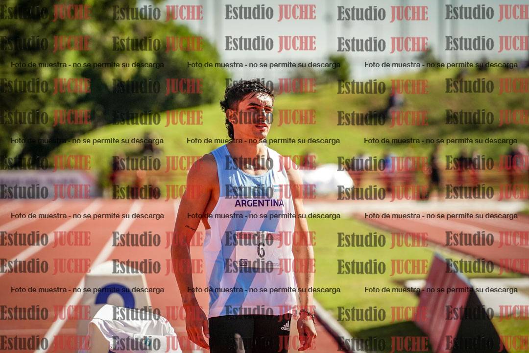 Fotos de los 400 m llanos de varones - FINAL