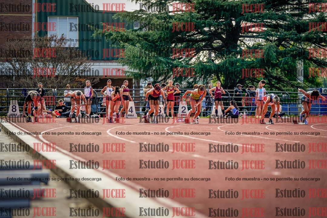Fotos de los 100 m llanos de mujeres