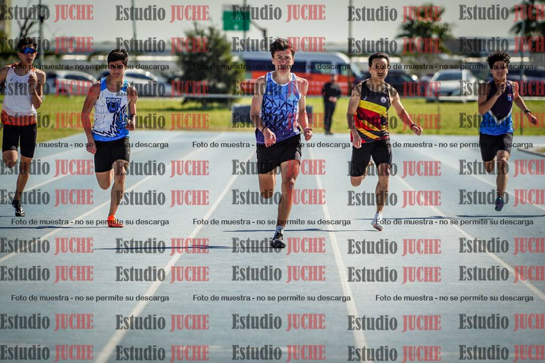 Fotos de los 200 m de varones