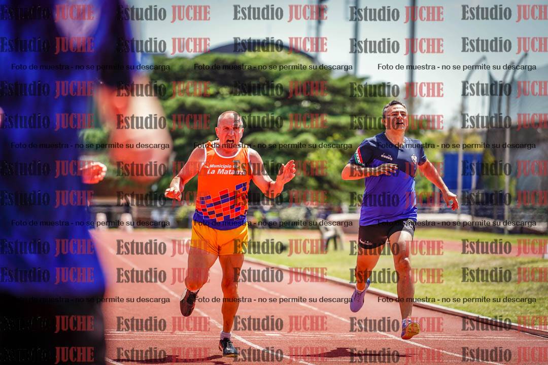 Fotos de los 200 m llanos de varones