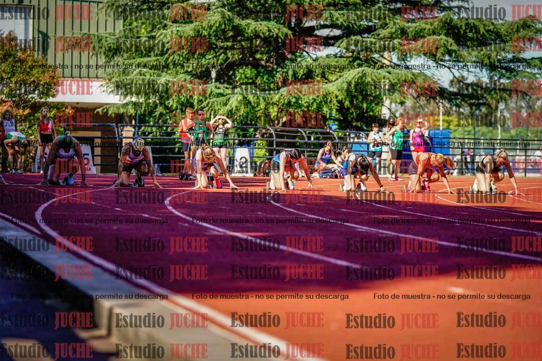 Fotos de los 100 m llanos de mujeres