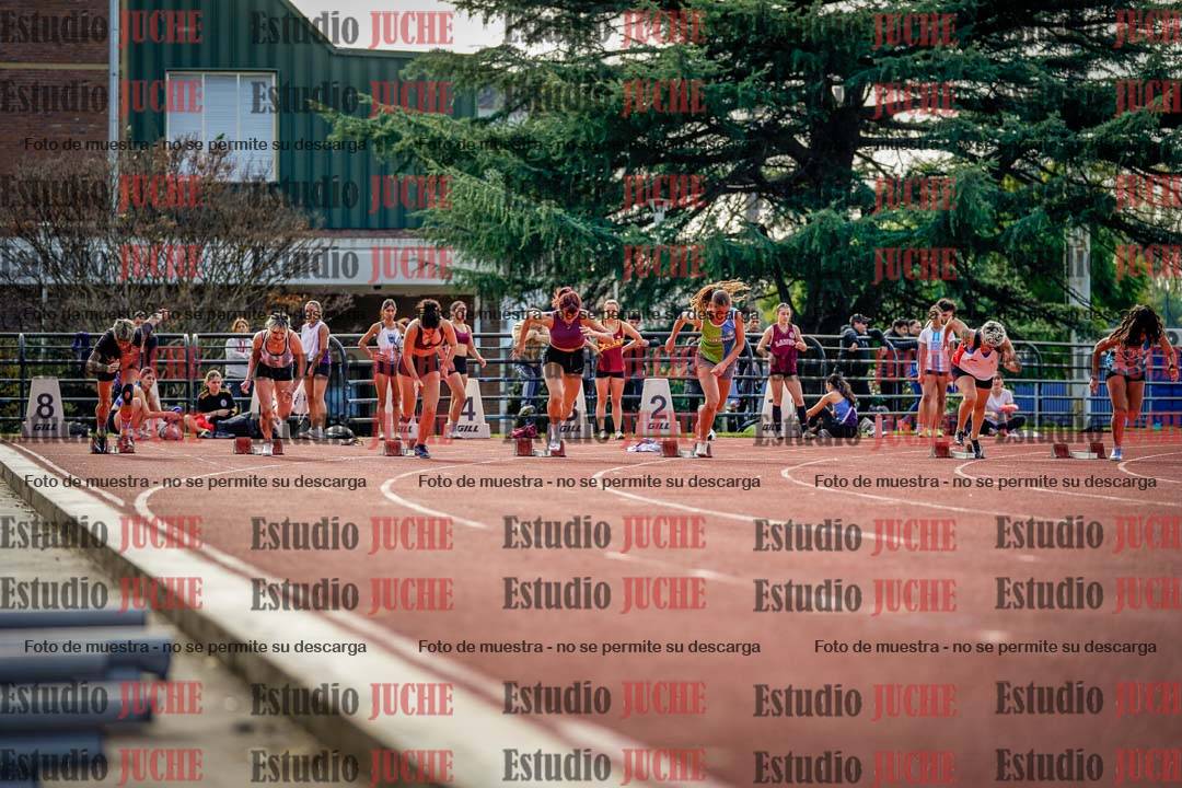 Fotos de los 100 m llanos de mujeres
