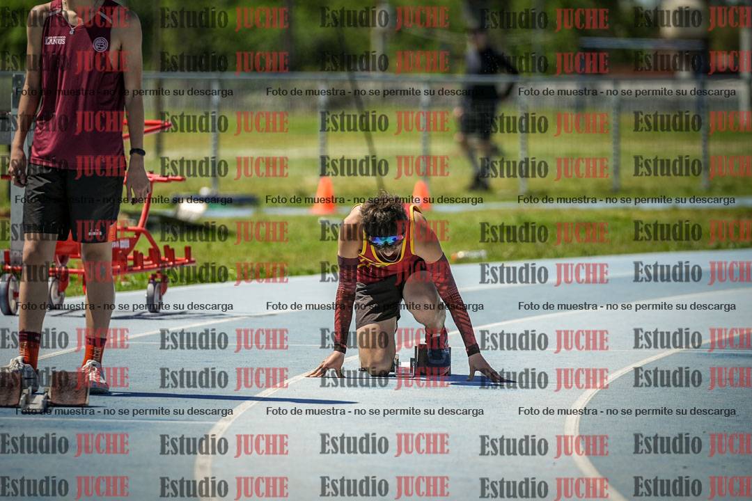 Fotos de los 200 m llanos de varones