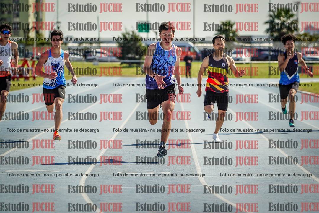 Fotos de los 200 m de varones