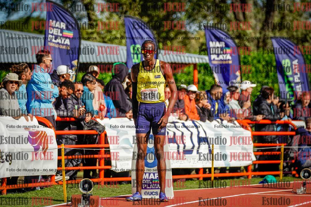 Fotos de los 400 m llanos de varones - FINAL