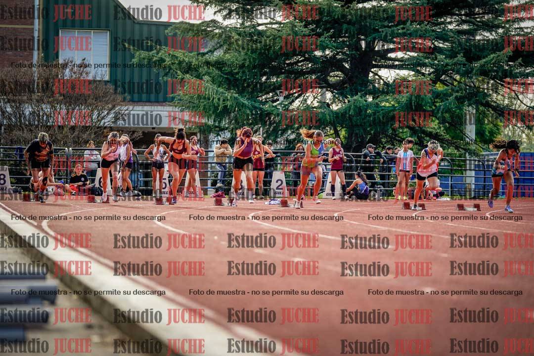 Fotos de los 100 m llanos de mujeres