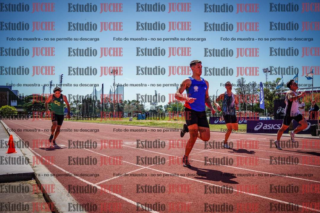 Fotos de los 200 m llanos de varones